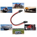 Conectori Mufa SAE 12AWG de Panou Solar Baterii Auto 30Cm 12C040 XXM