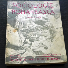 Sociologie Romaneasca - No. 7-12 (Iulie-decembrie 1942) Dimitrie Gusti 1942