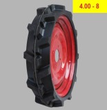 Roata completa echivalent 4.00 x 8 (CAUCIUC PLIN)