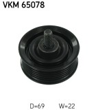 SKF VKM 65078 Rola ghidare/conducere, curea transmisie