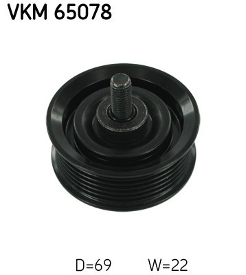 SKF VKM 65078 Rola ghidare/conducere, curea transmisie