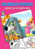 Cumpara ieftin Lupul şi cei şapte iezi (Coloreaza povestea). Bestseller. Editia a 3-a