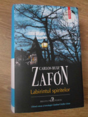 LABIRINTUL SPIRITELOR-CARLOS RUIZ ZAFON foto