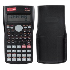 Calculator științific Urban, Model Replay, 224 Funcții, Ecran cu 2 Linii, Negru
