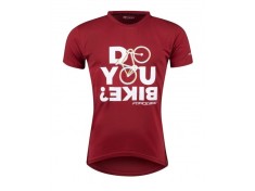 Tricou ciclism Force Bike, rosu, XXL Ultimate FactoryBikes foto