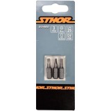 Sthor 65480 - Set capete de insurubare profil plat 4 mm 3 bucati