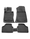 Set covorase auto din cauciuc tip tavita Bmw X1 (E84) (2009-2015)