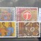 TS21 - Timbre serie Elvetia 1986 Mi1327 - 1330
