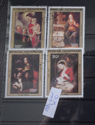 TS23 - Timbre serie - Rep Centraficane - 1984 religios foto