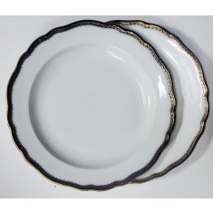 DOUA FARFURII PENTRU DESERT - MANUFACTURA MEISSEN