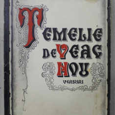TEMELIE DE VEAC NOU - VERSURI de VASILE MILITARU , 1938