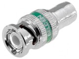 Conector BNC mufă tată 75&Omega; RG6 crimpate 360 TRUE