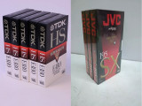 Casete video VHS noi sigilate JVC