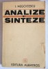 I. Negoițescu - Analize și sinteze