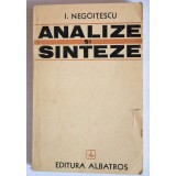I. Negoițescu - Analize și sinteze