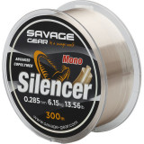 Fir Savage Gear Silencer Mono, roz transparent, 300m (Diametru fir: 0.25 mm)