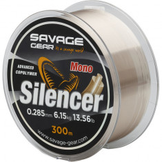 Fir Savage Gear Silencer Mono, roz transparent, 300m (Diametru fir: 0.46 mm)