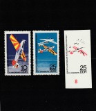 Germania DDR 1968 - Campionatele Mondiale de zbot acrobatic cu motor , Magdeburg , editia V , Eroare , lipsa culori , MNH , Mi.1392