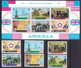 Anguilla 1975 200 ani SUA MI 217-222 + bl.9 MNH