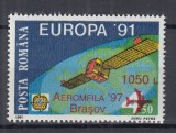 ROMANIA 1997 LP 1441 EXPOZITIA FILATELICA AEROMFILA 97 SUPRATIPAR MNH, Nestampilat