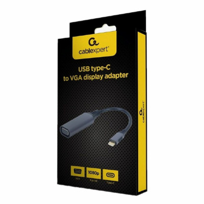 USB C to VGA Adapter GEMBIRD A-USB3C-VGA-01 foto