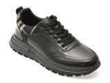 Pantofi sport EPICA negri, 6067, din piele naturala