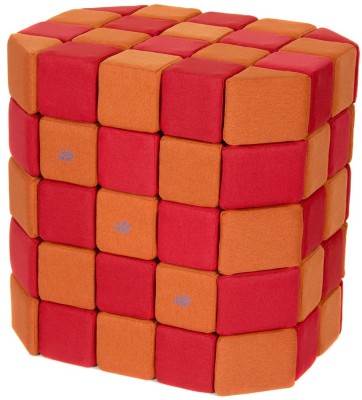 Set constructie MAXI JollyHeap BASIC Magnetic Blocks 1225 100 pcs. foto