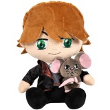 Jucarie din plus Ron cu Scabbers, 26 cm