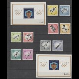 Jocurile Olimpice Roma 1960 - Costa Rica 1960 - MNH, Nestampilat