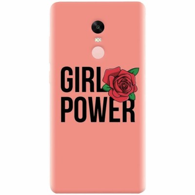 Husa silicon pentru Xiaomi Redmi Note 4, Girl Power 2 foto