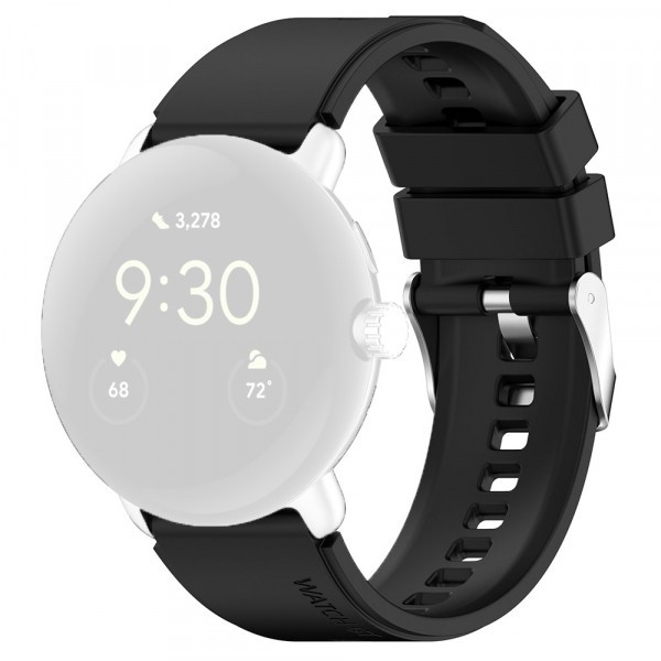 Curea Techsuit W026 pentru Huawei Watch GT 2 46mm / GT 2 Pro 46mm / GT 3 Pro 46mm / Xiaomi Watch S1, Neagra