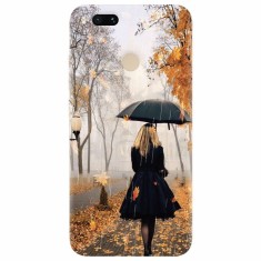 Husa silicon pentru Xiaomi Mi A1, Autum foto