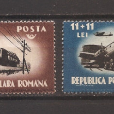 ROMANIA 1948, LP 245 - MUNCA IN COMUNICATII (vezi descrierea)