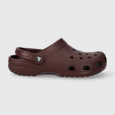 Crocs papuci Classic barbati, culoarea bordo, 10001