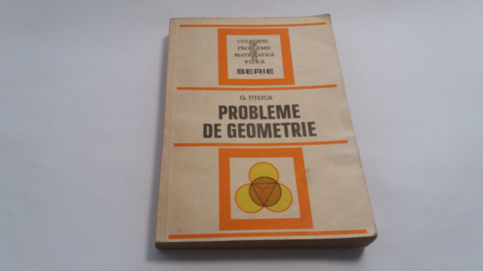Probleme de geometrie - G. Titeica RF17/4