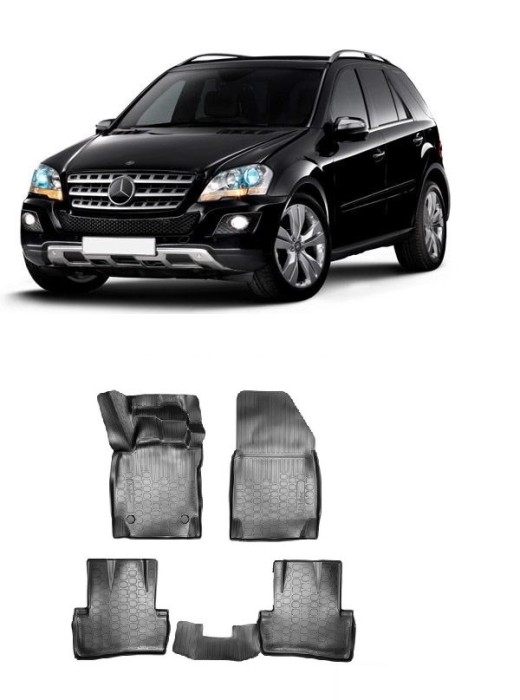 Covorase cauciuc tip tavita MERCEDES-BENZ M (W164) (2005-2011)