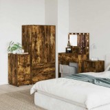 VidaXL Dulap de depozitare Stejar fumuriu 40 x 48 x 81 cm 888872