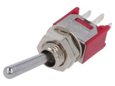 Comutator basculant 3 poziții ON-OFF-ON 1,5A 250V