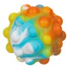 Jucărie Antistres, Pop It, Minge, Multicolor, 7 cm, Plastic, Oem