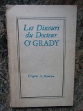 Les discours du docteur O&#039;Grady - A.Maurois