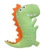 Perna Decorativa Copii Dinozaur Verde 30x40 cm, Poliester, Design Jucaus