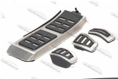 Set Pedale Inox + Footrest transmisie manuala Audi A4,A5,A6,A7,Q5 foto