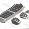 Set Pedale Inox + Footrest transmisie manuala Audi A4,A5,A6,A7,Q5