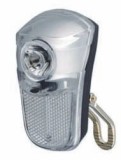Far lanterna City cu 2 LED-uri albe super bright, 2 functii, cu catadioptru integrat