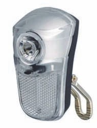 Far lanterna City cu 2 LED-uri albe super bright, 2 functii, cu catadioptru integrat foto