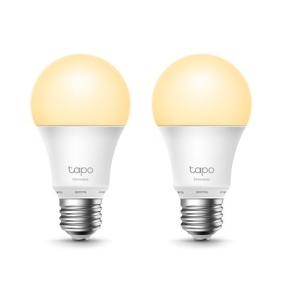 BEC LED wireless TP-LINK, 800lm, 8.7W, E27, se conecteaza la router Wi-Fi, intensitate reglabila, control prin smartphone cu aplicatia TAPO &amp;quot;Tapo L510 foto