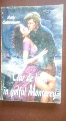 Clar de luna in golful Monterey foto