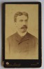 CDV Atelier Romania Bucuresti Bucuresci Bucarest Franz Mandy barbat