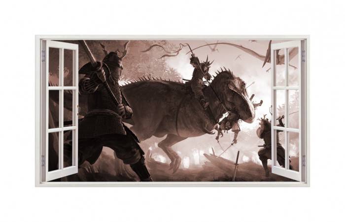 Sticker decorativ cu Dinozauri, 85 cm, 4235ST