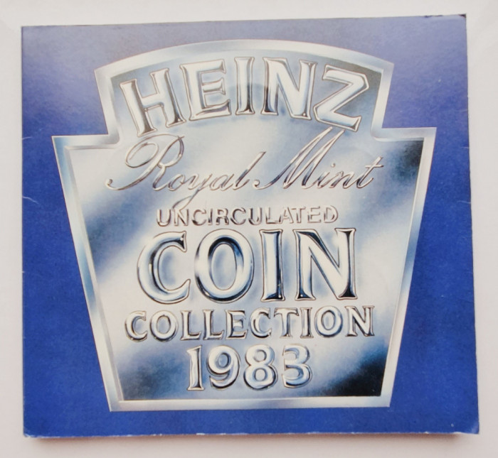M01 Marea Britanie UK Anglia set monetarie 7 monede 1983 Heinz UNC